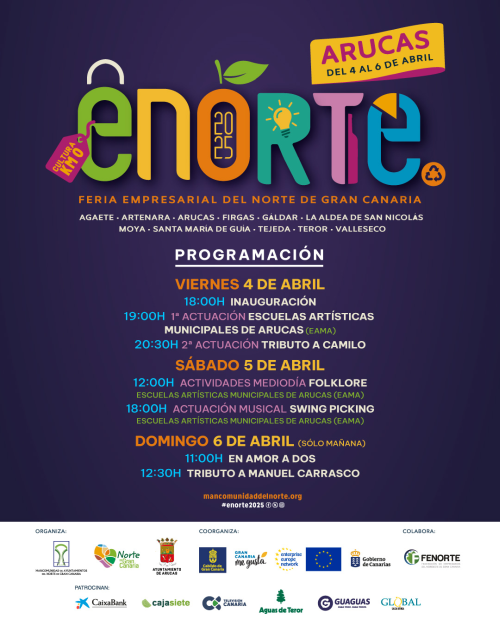 Programa de la XXII FERIA EMPRESARIAL DEL NORTE DE GRAN CANARIA