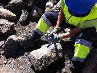 Trabajando la piedra